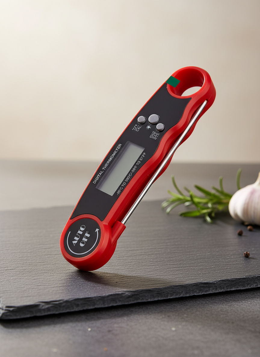 Digital Instant Read Food Thermometer Probe For Meat Turkey Milk BBQ Air Fryer