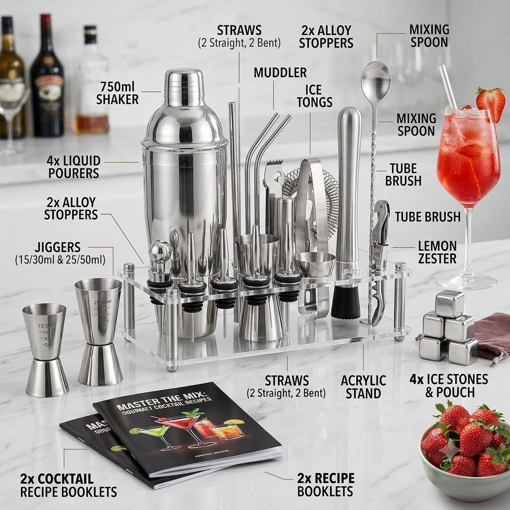Bartender kit 26 pieces